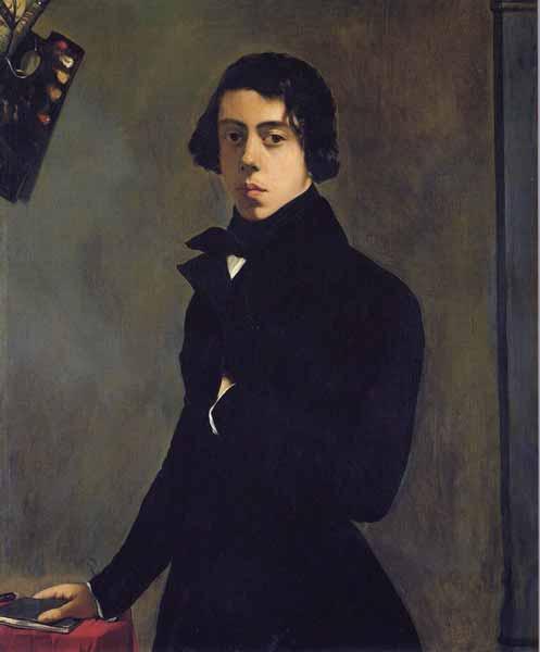Theodore Chasseriau portrait oil painting image
